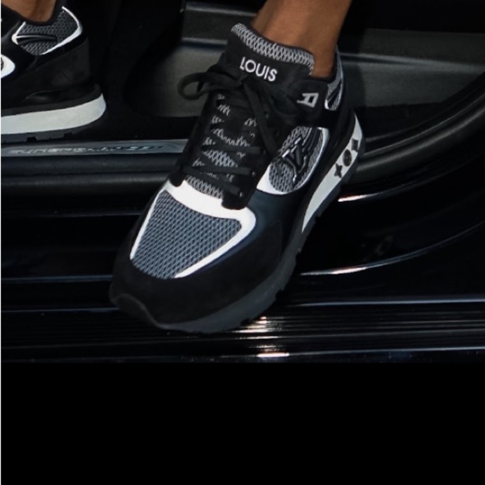 Louie vutton sneaks wore 1 time